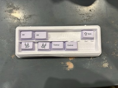 GMK Lavender Replacement Fix Kit   Genuine GMK    Sealed    Stem Correction Keys