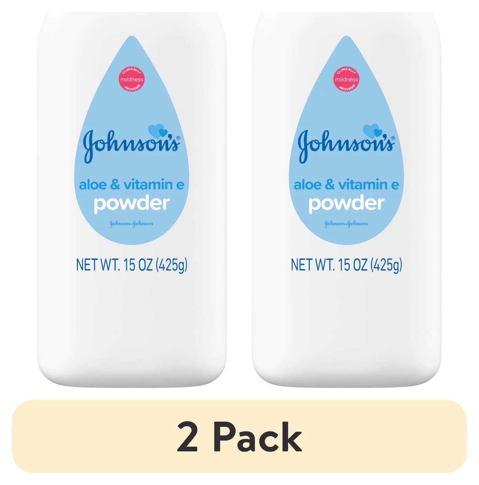 Johnson's Cornstarch Unisex Powder for Baby and Toddler with Aloe & Vitamin E
Opens in a new window