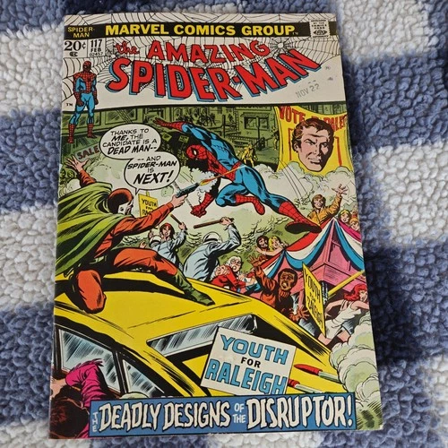 New ListingMarvel the Amazing Spider-Man #117 (1973) Comic Book the Disruptor Smasher