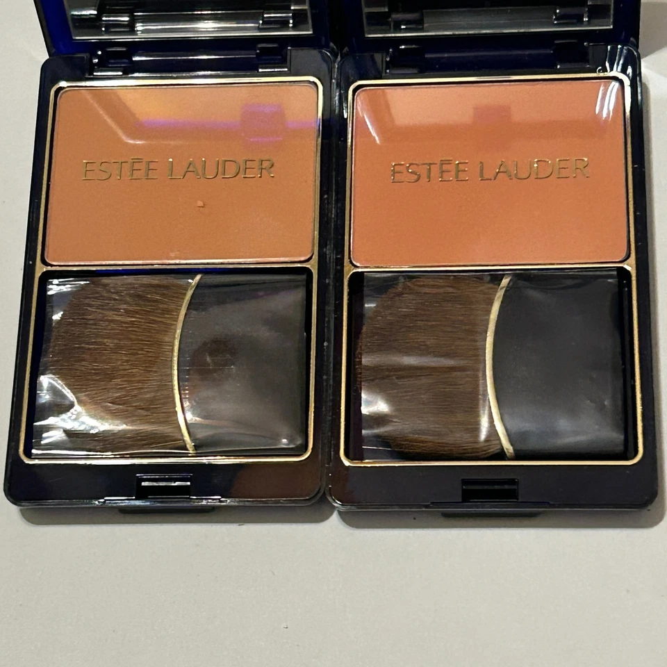 Lote de 2 rubores ESTEE LAUDER todo el día color natural de mejillas 08 miel 0,38 oz nuevos sin caja Foto 3 de 4