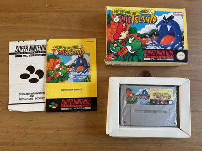 Super Mario world Yoshi Snes Pal UK