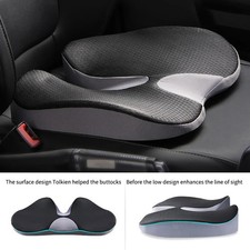 Orthopedic Memory Foam Seat Cushion Non-Slip for Tailbone Sciatica Pain Relief