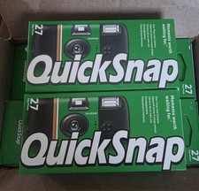 10 BRAND NEW FUJIFILM QUICKSNAP FLASH ONE TIME USE CAMERAS 27 EXPOSURES USE...