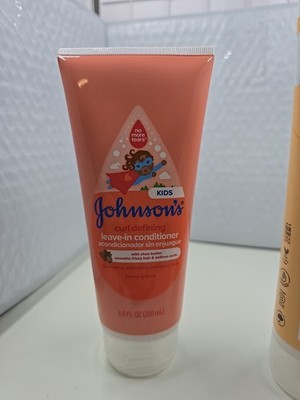 Johnson's Curl Defining Kids' Leave-in Conditioner with Shea Butter 6.8 Fl Oz 