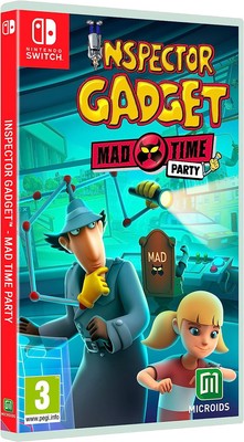 Inspector Gadget: Mad Time Party - Code in a Box - Nintendo Switch - Neu & OVP