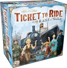 Ticket to Ride Rails and Sails Board Game Strategy 2-5