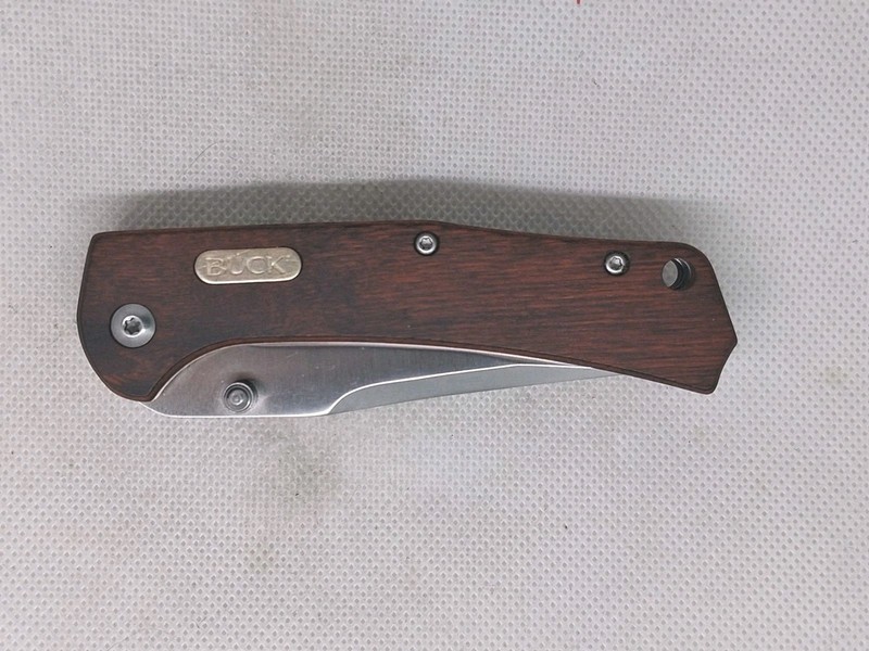 Buck 773 Rosewood Scales Liner Lock Pocketknife Extremely Excellent