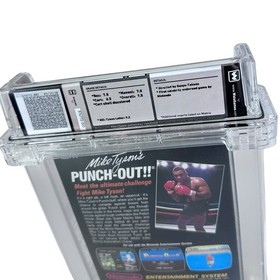 New NES Mike Tyson&rsquo;s Punch Out White Bullets WATA 5.5 CIB Complete in Box