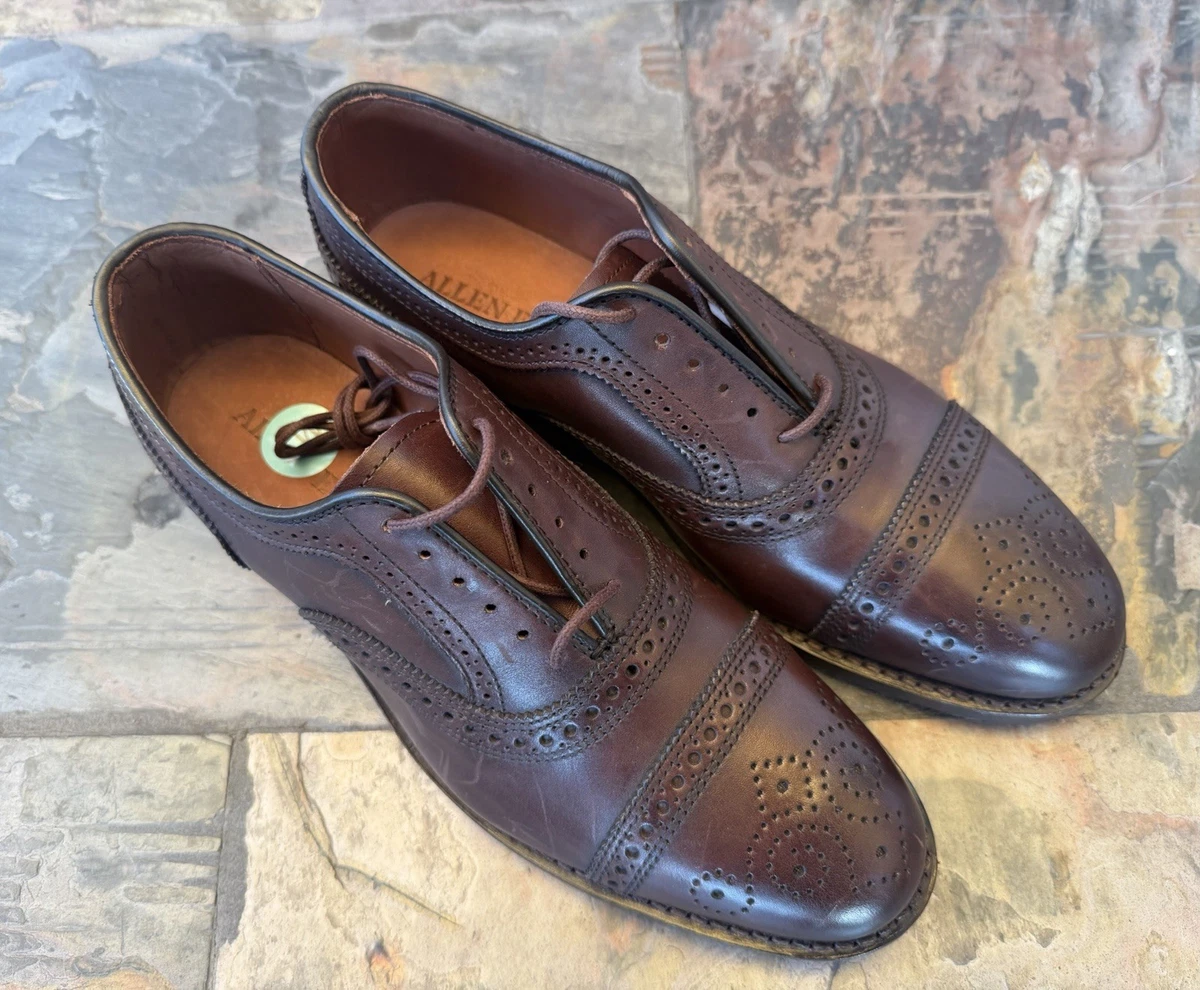 Allen Edmonds Manchester Tassel Loafers Brown 10.5C Leather USA Dress Allen Edmonds Loafer - Etsy Australia main image 3