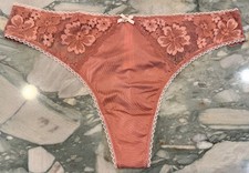 NEW Victoria Secret Body By Victoria Thong Panty - Withered Rose - XL or XXL
