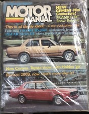 Collector Magazine: MOTOR MANUAL December 1979 Edition Gemini/Commodore/Corona