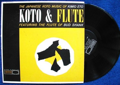 BUD SHANK Koto & Flute WORLD PACIFIC Kimio Eto 1960 World Pacific Records LP EX