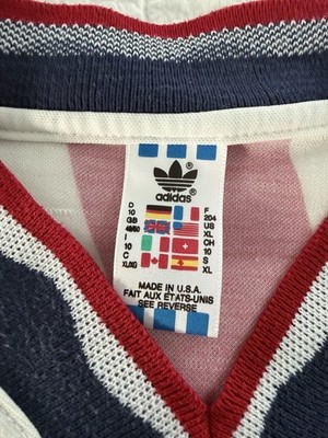 Rare Vintage Authentic 1994 World Cup Adidas USA Soccer Jersey