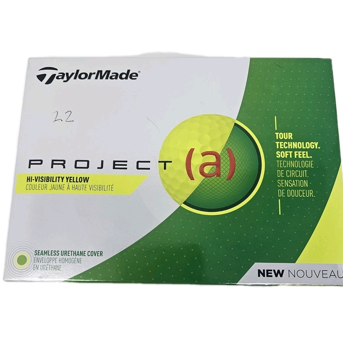 Balls Yellow 12 New In Box 322 Seamless Cover