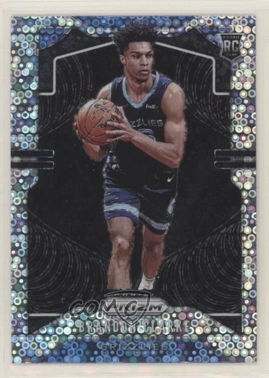 2019-20 Panini Prizm Rookie Fast Break Prizm Brandon Clarke #266 8k4