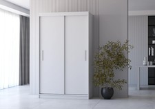 Schwebetürenschrank Kleiderschrank Mehrzweckschrank Schrank NEOMI 04- 120 cm