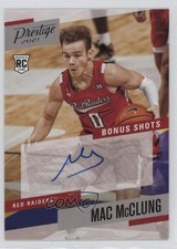 2021 Chronicles Draft Picks Prestige Bonus Shots Signatures Mac McClung Auto 2s2