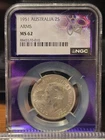 1951 Australia Florin — photo from another recent sale