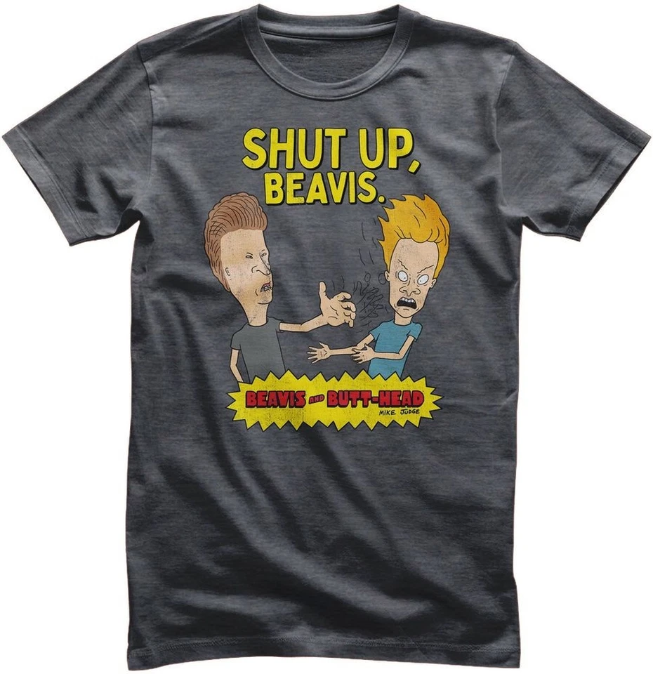 Beavis and Butt-Head Shut Up T-Shirt MTV-1-BVBH007 - Bild 1 von 1