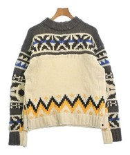 sacai Sweaters IvoryxBrownxBlueetc. 1 Approx. S 2200612903029