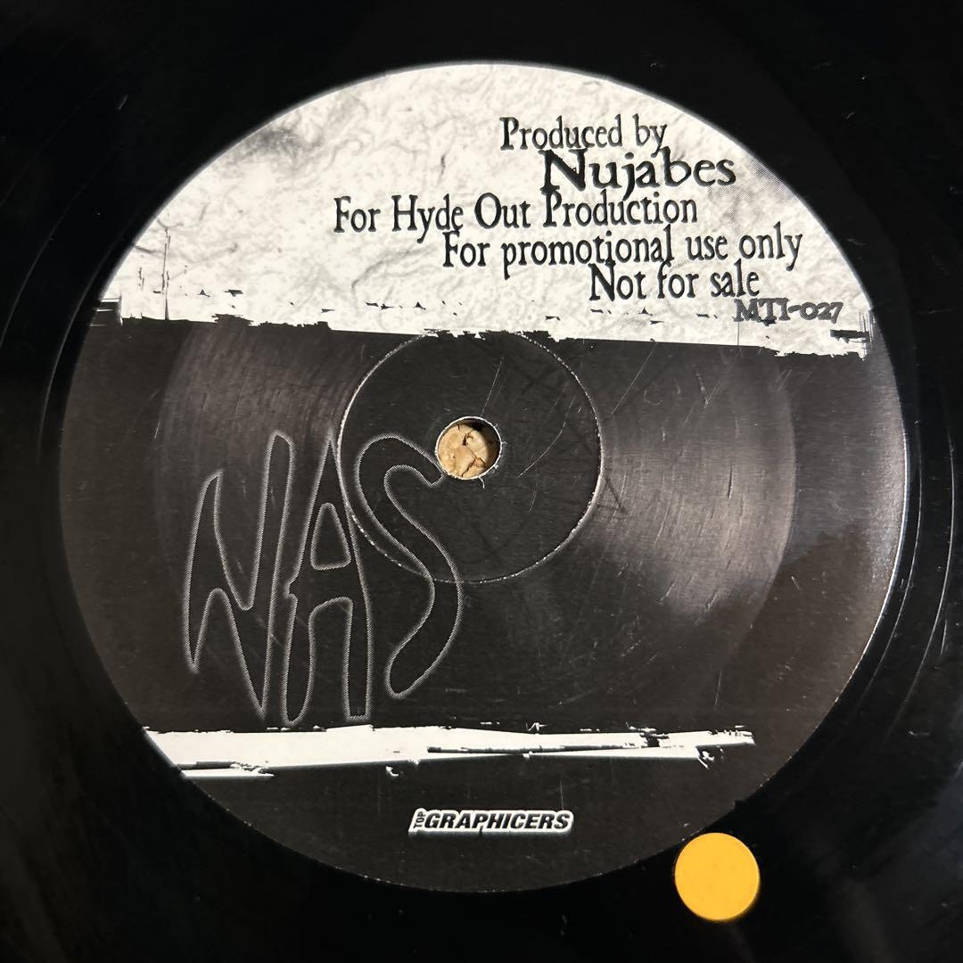 Nas【One Love Nujabes Remix】12inch vinyl Nas One Love Nujabes Remix Promo Record MT-007 Vinyl | eBay