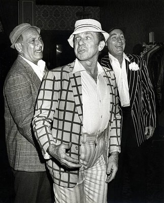 Jack Klugman Jack Carter Sid Cesar Golden Key Foundation Burlesque- Old Photo 1