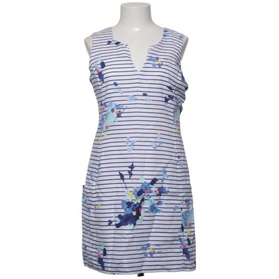 Joules, Kleid, Größe: S, Weiß/Blau/Mehrfarbig, Baumwolle/Leinen/Polyester #MNA