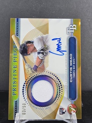 CZA434 - 2024 Topps Pristine - Pieces Auto Relics Curtis Mead #PPAR-CME /50