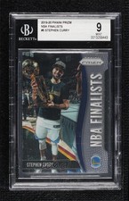 2019-20 Panini Prizm NBA Finalists Stephen Curry #6 BGS 9 MINT 0y7o