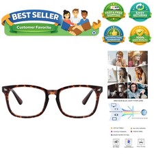 Blue Light Blocking Glasses Women Men, Anti Eye Strain Headache Sleep Better,...