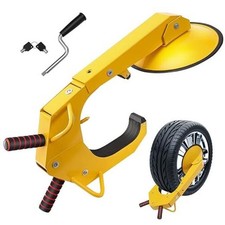 Wheel Lock Clamp Pack Trailer Wheel Lock, Heavy-Duty Anti Theft Tire Lock, 1
