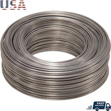 20 Gauge Galvanized Steel Hobby Wire 175 ft Craft DIY Wire Rope Heavy Duty New
