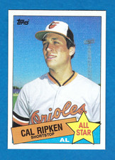 1985 TOPPS CAL RIPKEN JR. ALL-STAR BASEBALL CARD # 704 NRMT