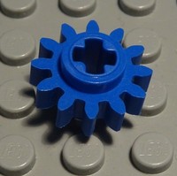 Lego Technic Zahnrad 12 ZäHne Blau 2 StüCk