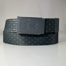 Under Armour Gray Nylon Golf Belt - Men's Size 34