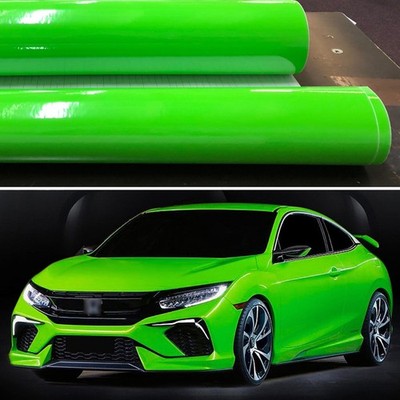Premium High Gloss Vinyl Film Car Wrap Sticker Decal DIY Bubble Free Air Release