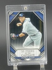 2020 Topps Update Series 20 Years of the Captain Derek Jeter #YOC-02 Black /299