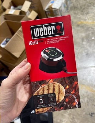 Weber iGrill Mini   App-Connected Bluetooth Digital Thermometer
