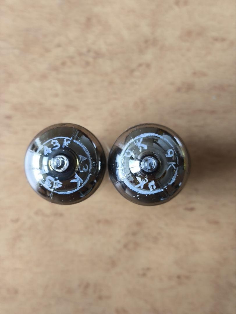 Valvo Cca E88CC Tube Pair NOS 1961 Netherlands High-Grade