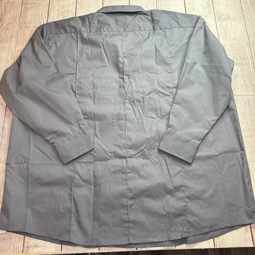 LawPro Gray Long Sleeve Work Shirt 4XL Long 20-20.5” 34/35 NWOT Uniform Security - Picture 5 of 5