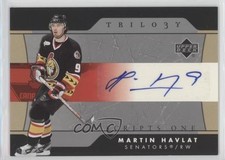 2005-06 Upper Deck Trilogy Scripts Martin Havlat #SFS-MH Auto 0c3