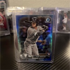 🔥🔥Yoan Moncada Rookie blue refractor /150!! 2017 Bowman Chrome #50 🔥🔥