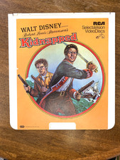 KIDNAPPED VINTAGE CED SELECTAVISION MOVIE LASER DISC VHS DISNEY CLASSIC