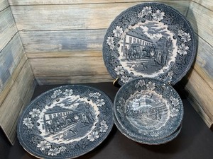 Royal Tudor Ware Coaching Taverns | eBay