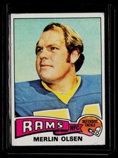 1975 Topps #525 Merlin Olsen