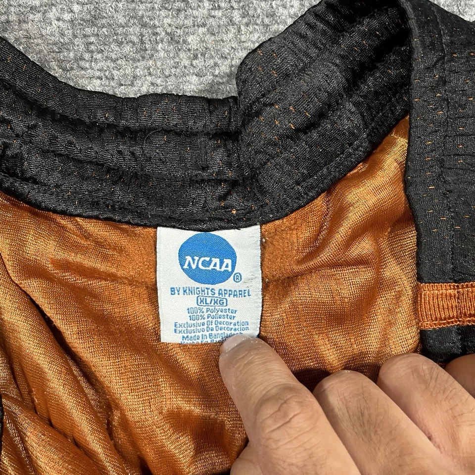 VTG Texas Longhorns NCAA Basketball Shorts Mens XL Team Issue Jersey 90s - Image 2 of 4