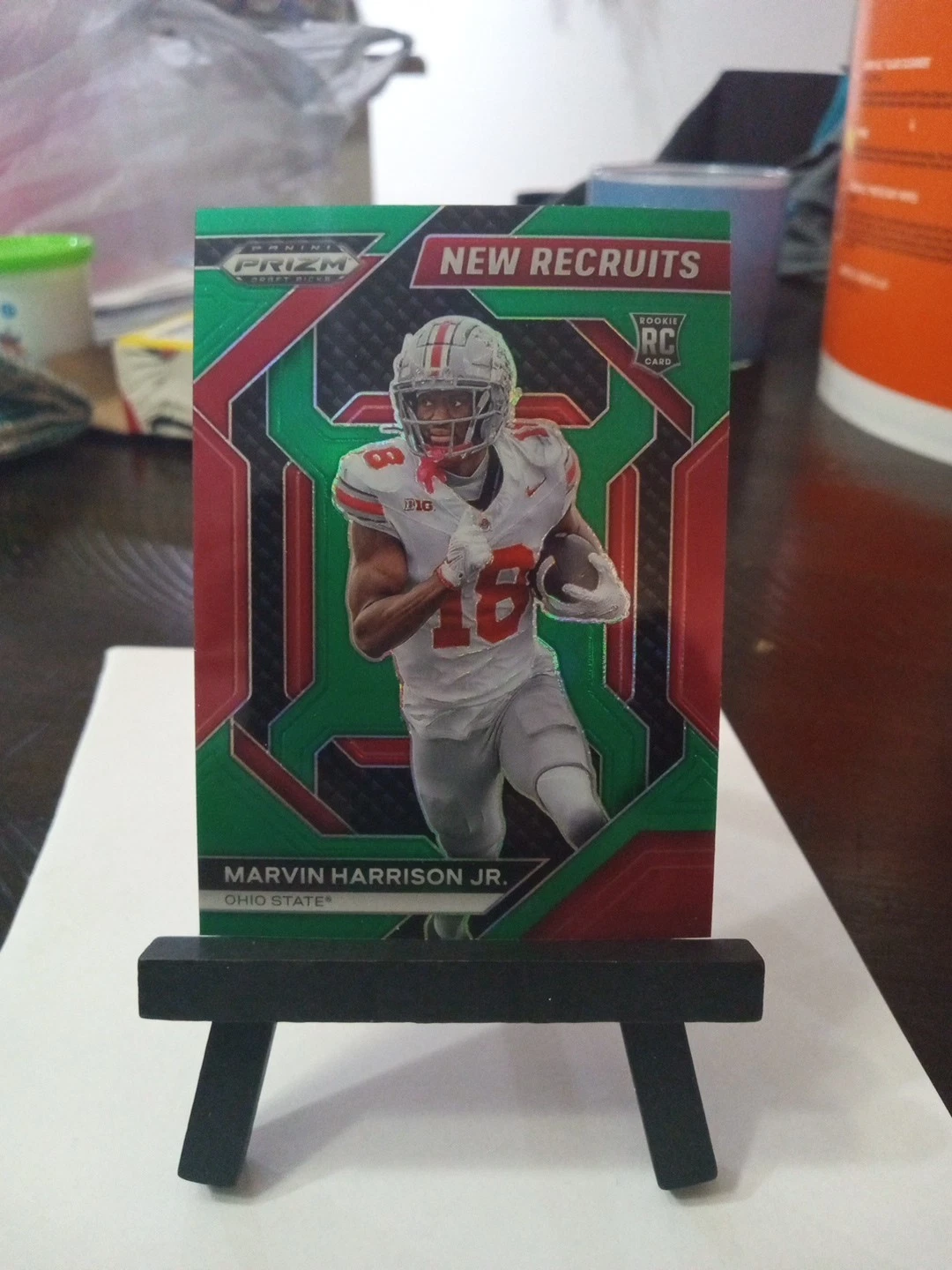 Marvin Harrison Jr. Panini Prizm Draft Picks New Recruits #NRMHJ Base