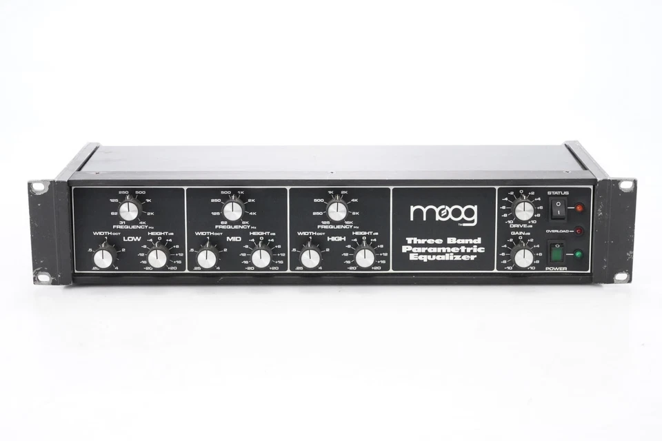 Moog MKPE Three Band Parametric Equalizer #52588 - Image 2 of 4