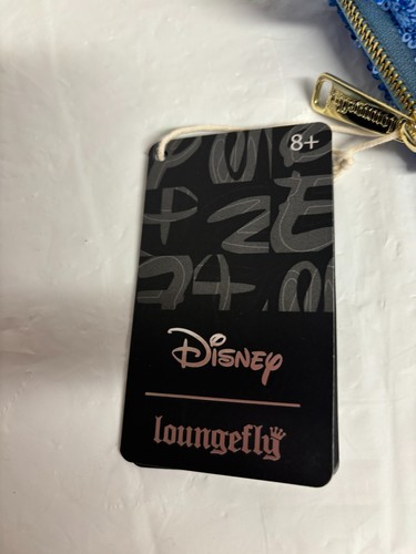 Disney Loungefly Minnie Mouse Sequin Hanukkah Navy Blue Wallet NEW w/Tags - Picture 6 of 12