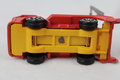 Corgi Juniors Ford D 1000 skip truck Vintage Whizzwheels 1.64 diecast - Picture 7 of 7